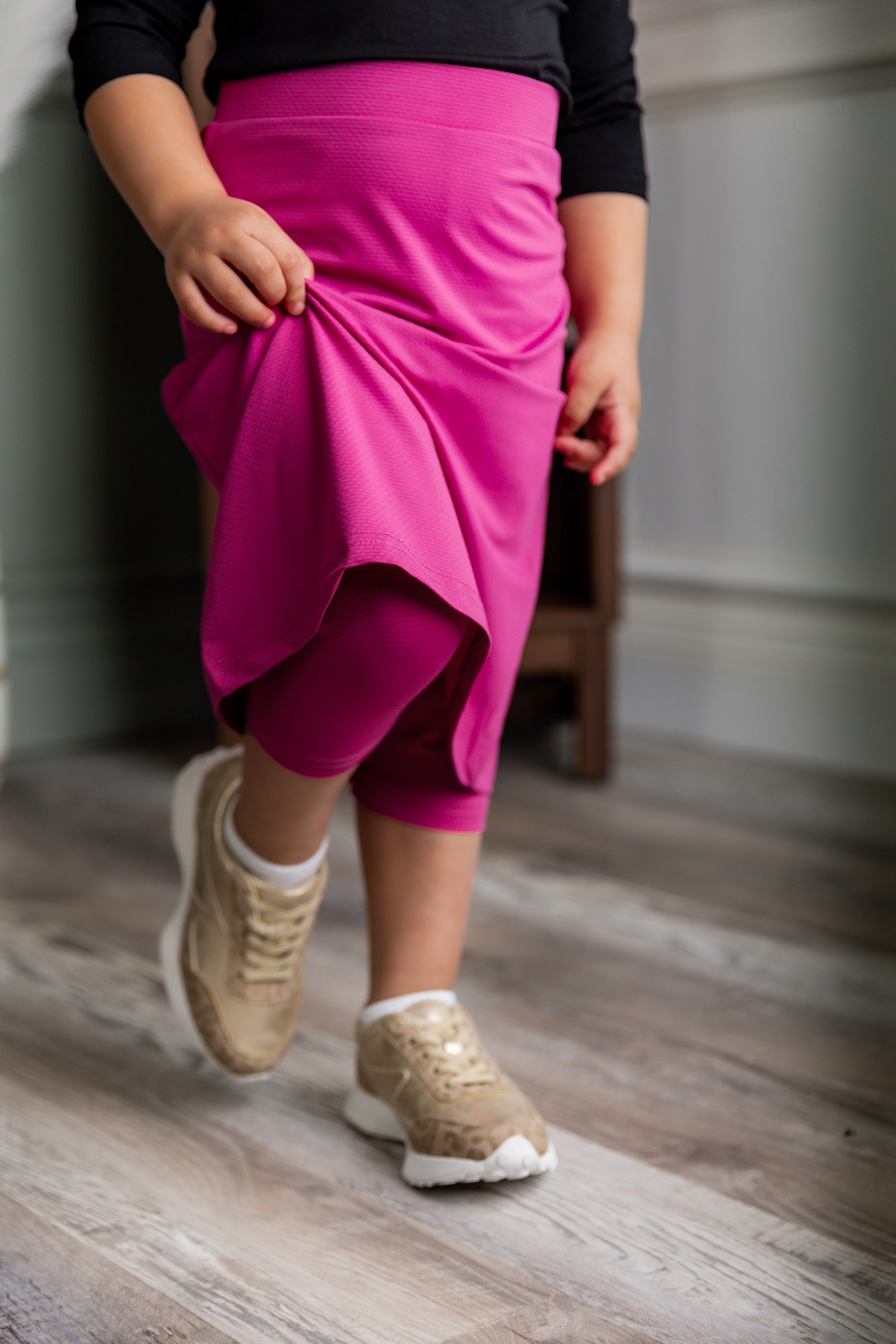 Girls' All-Sport Skirt in Hot Pink - Votecaris